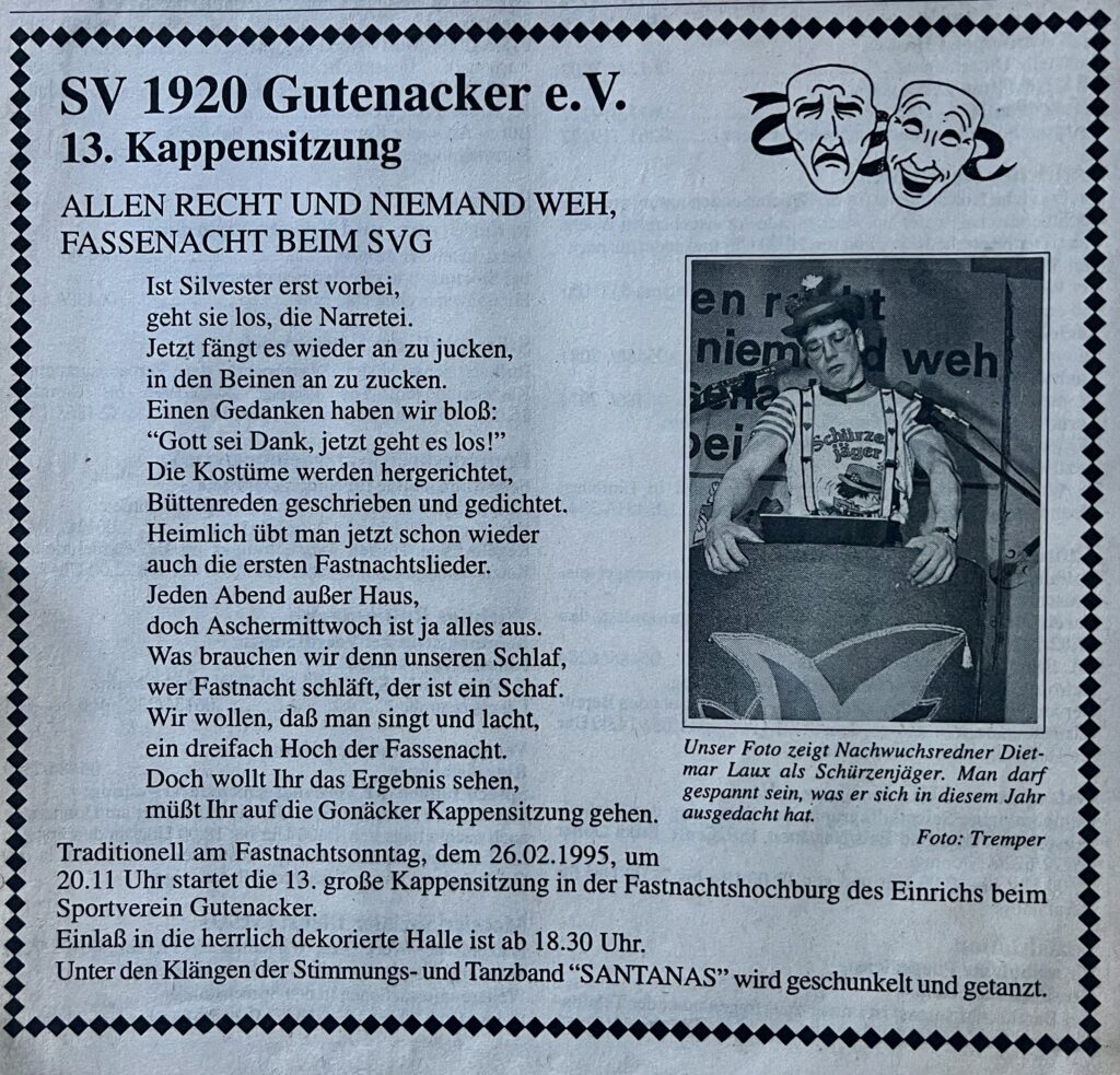 IMG_7340-1024x983 Kulturgut im Rhein-Lahn-Kreis! Kappensitzung in Gutenacker ist kulturelles Highlight seit 1981