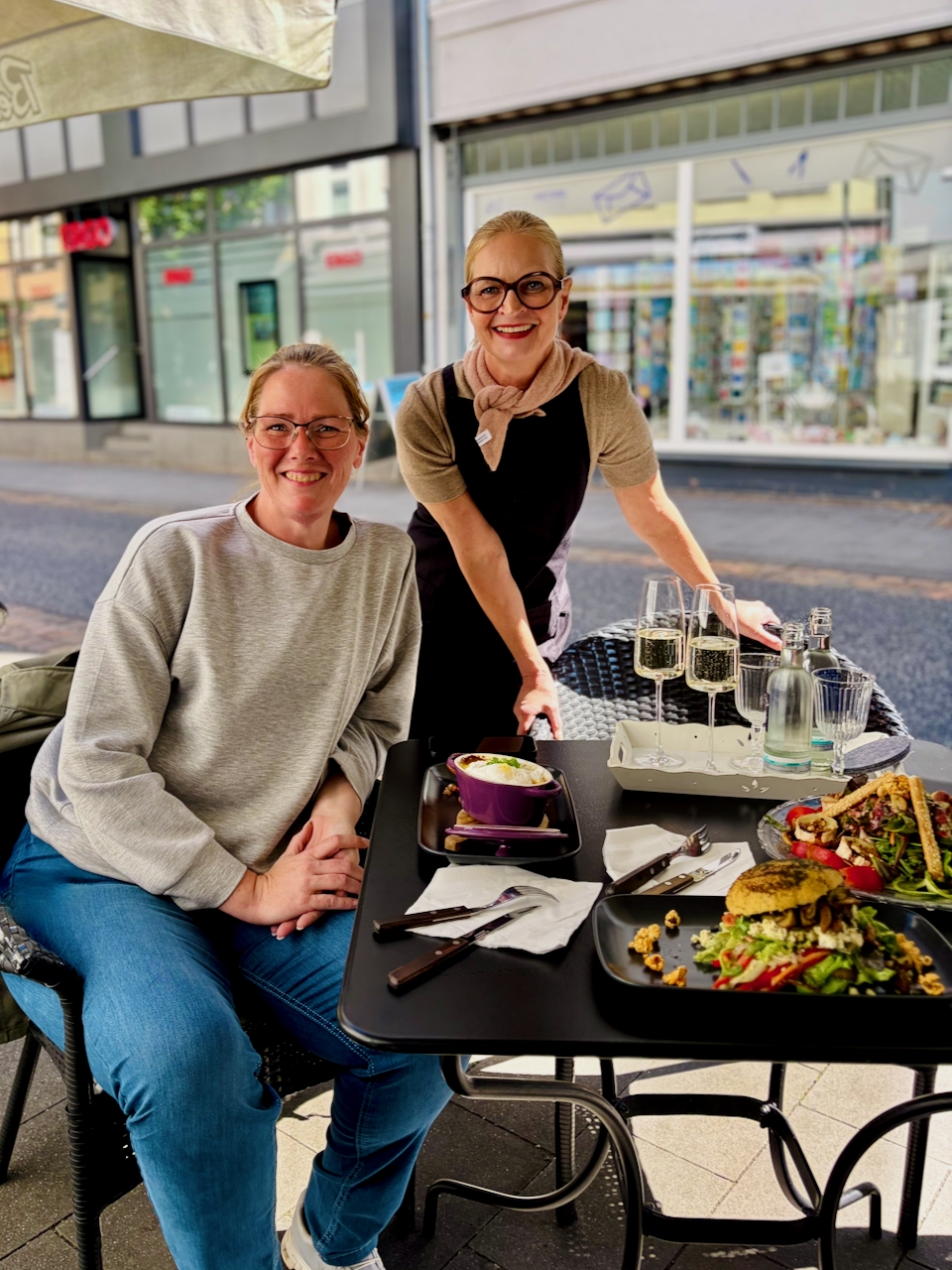 Mittagstisch-Cafe-Bemmerer-Diez-2026-10 Marina Schuster trifft Monika Schnurr im Café Bemmerer - zwei starke Frauen, ein hervorragender Mittagstisch, viel Region