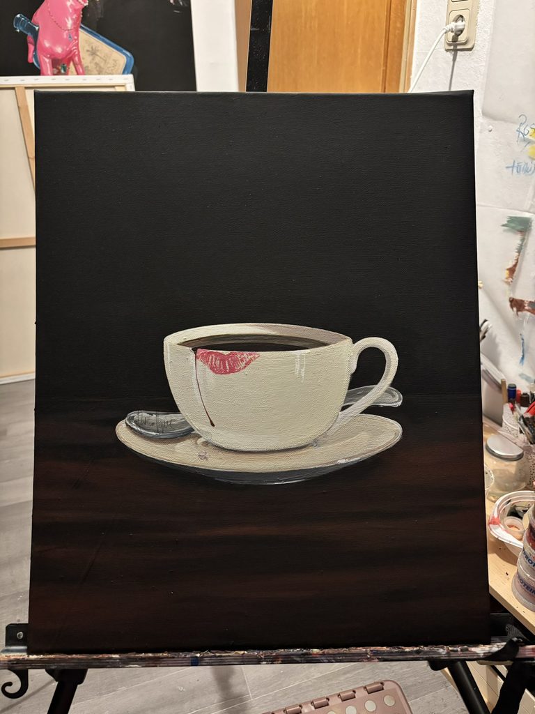 IMG_2964-768x1024 „Das letzte der vier Bilder habe ich erst vor 2 Tagen fertig gemalt“ (Sabina Hoque)